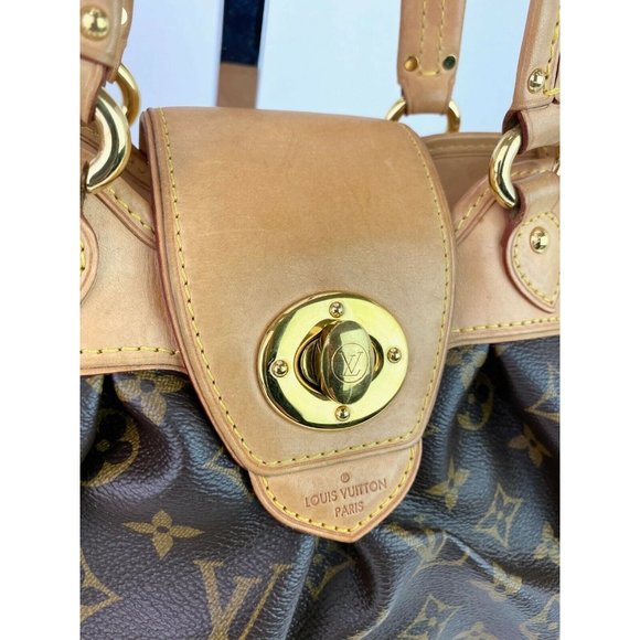 Louis Vuitton Handbag BOETIE PM Monogram Brown Canvas Hobo Tote Bag - Picture 2 of 12